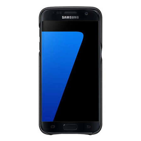 Чехол для Samsung G930F Galaxy S7 Leather Cover, чёрный