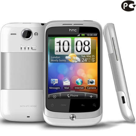 Смартфон HTC A3333 Wildfire White