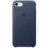 Чехол для Apple iPhone 8/7 Leather Case Midnight Blue  