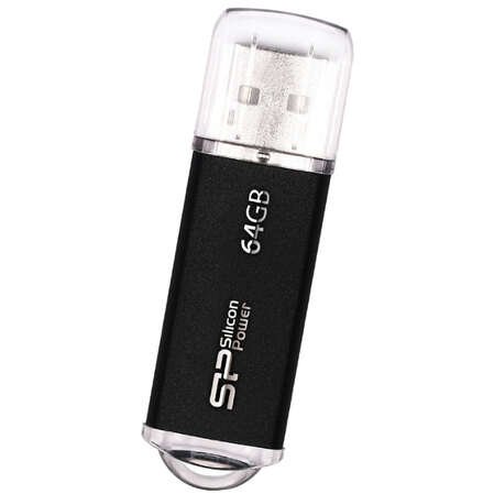 USB Flash накопитель 64GB Silicon Power Ultima II-I Series (SP064GBUF2M01V1K) USB 2.0 Черный