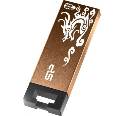 USB Flash накопитель 4GB Silicon Power Touch 836 (SP004GBUF2836V1Z) USB 2.0 Бронзовый