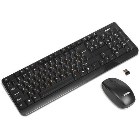 Клавиатура+мышь SVEN Comfort 3300 Wireless Black USB