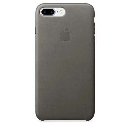 Чехол для Apple iPhone 7 Plus Leather Case Storm Gray  