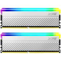 Модуль памяти DIMM 16Gb 2х8Gb DDR4 PC33000 4133MHz ADATA XPG Spectrix D45 RGB White (AX4U41338G19J-DCWHD45G)