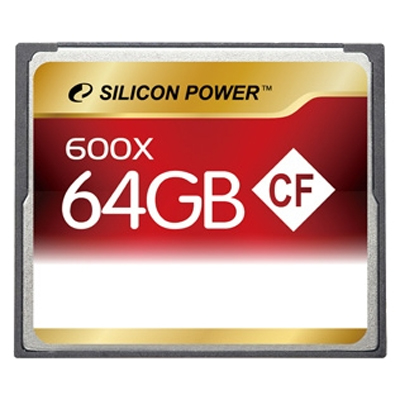 64Gb Compact Flash Silicon Power 600x (SP064GBCFC600V10)