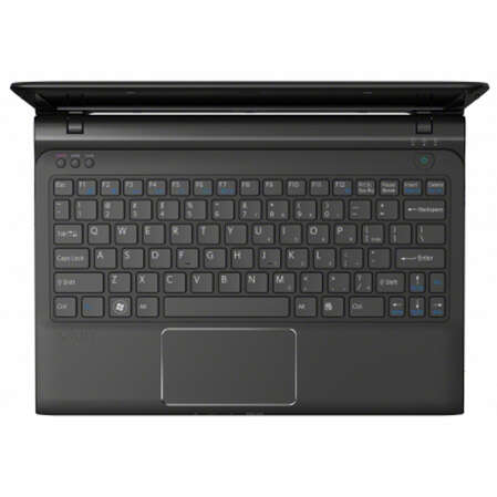 Ноутбук Sony Vaio SVE1111M1RB E2-1800/4Gb/500Gb/HD7340/noOD/WF/11.6"/Win7 HB64 black