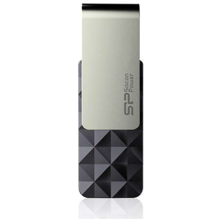 USB Flash накопитель 8GB Silicon Power Blaze B30 (SP008GBUF3B30V1K) USB 3.0 Черный