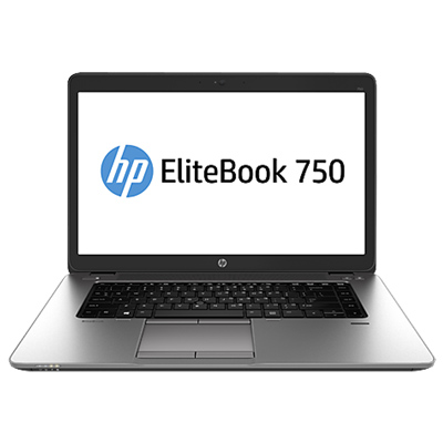 Ноутбук HP EliteBook 750 G1 15.6"(1366x768 (матовый))/Intel Core i5 4210U(1.7Ghz)/4096Mb/500Gb/noDVD/Int:Intel HD4400/Cam/BT/WiFi/50WHr/war 1y/1.88kg/silver/b
