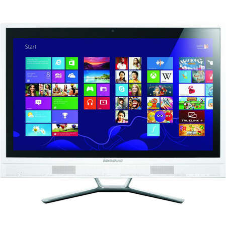 Моноблок Lenovo IdeaCentre C560 G3220T/4G/500Gb/GT705 2Gb/WF/Cam/DOS  Keyboard&Mouse 23" white