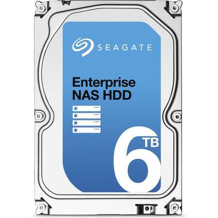 6000Gb Seagate (ST6000VN0001) 128Mb 7200rpm SATA3 Enterprise NAS HDD