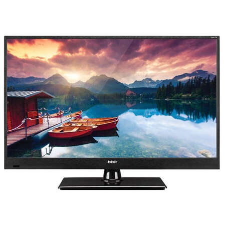 Телевизор 24" BBK 24LEM-1004/T2C (HD 1366x768, USB, HDMI) черный