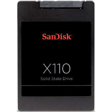 Внутренний SSD-накопитель 128Gb SanDisk X110 SD6SB1M-128G-1022I SATA3 2.5"