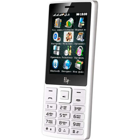 Мобильный телефон Fly TS112 White