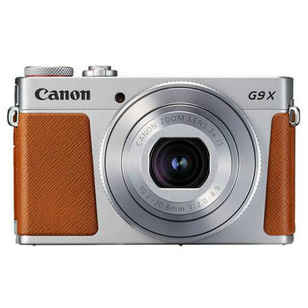Компактная фотокамера Canon PowerShot G9 X Mark II Silver/Brown