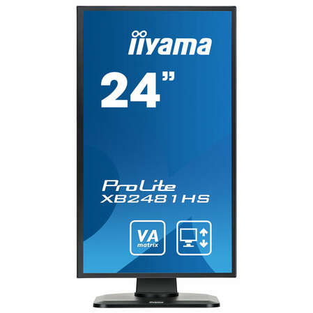 Монитор 24" Iiyama ProLite XB2481HS-B1 VA 1920x1080 6ms DVI-D, HDMI, VGA