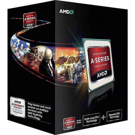 Процессор AMD Процессор FM2 A6 X2 5400K Box Black Edition (3.6 ГГц, 1MB)