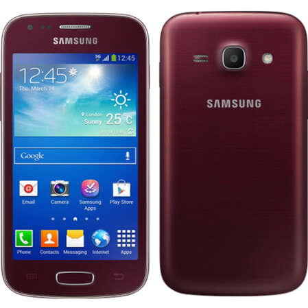 Смартфон Samsung S7270 Galaxy Ace 3 Wine Red