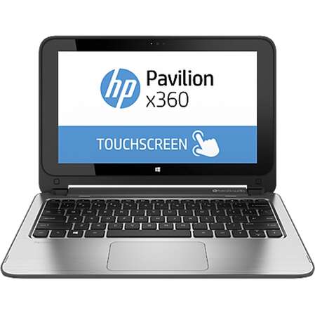 Ноутбук HP Pavilion 11x360 11-n060ur L1S01EA Intel N2840 /4Gb/500Gb+8Gb SSD/11.6" Touch/Cam/3G/Win8.1 Silver