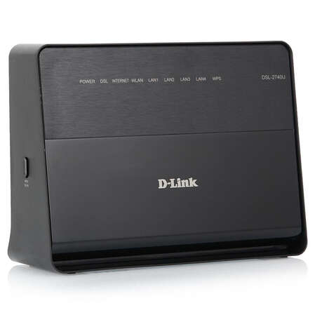 Беспроводной ADSL маршрутизатор D-Link DSL-2740U/B1A/T1A