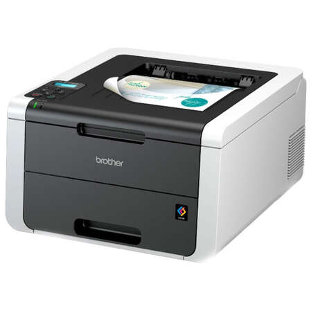 Принтер Brother HL-3170CDW цветной A4 с дуплексом 22ppm c LAN и Wi-Fi