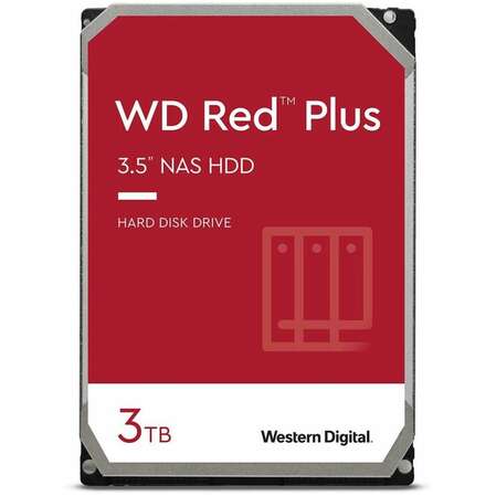 Внутренний жесткий диск 3,5" 3Tb Western Digital (WD30EFZX) 256Mb 5400rpm IntelliPower SATA3 Red