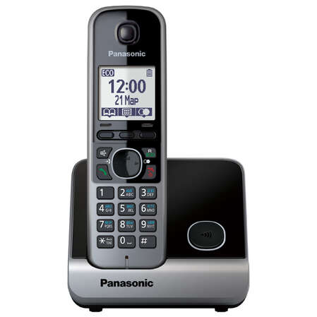 Радиотелефон Panasonic KX-TG6711RUB черный