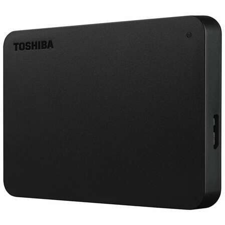 Внешний жесткий диск 2.5" 1Tb Toshiba HDTB410EK3AA 5400rpm USB3.0 Canvio Basic Черный