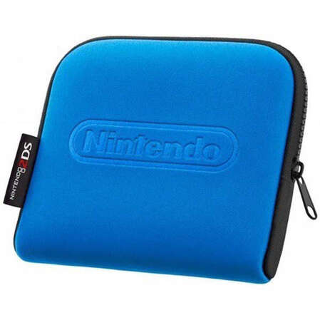 Чехол для Nintendo 2DS(Black + Blue)