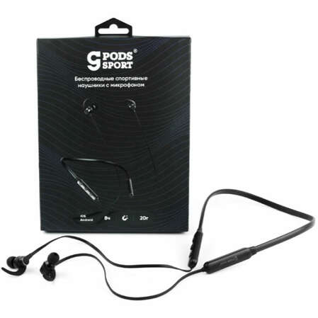 Bluetooth гарнитура CaseGuru CGpods Sport Black