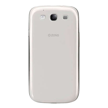 Чехол для беспроводной зарядки для Samsung Galaxy S 3 I9300/I9300DS ZENS EN-ZEBDS3W белый