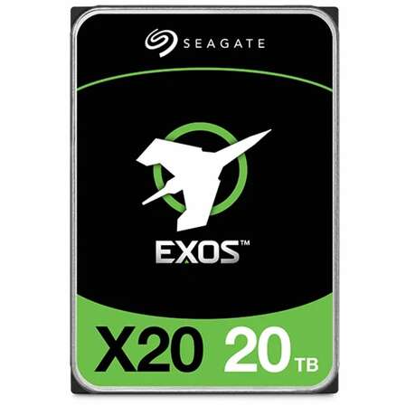 Внутренний жесткий диск 3,5" 20Tb Seagate (ST20000NM007D) 256Mb 7200rpm SATA3 Exos X20