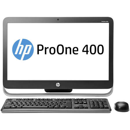 Моноблок HP ProOne 400  23" HD Core i3 4130T/4Gb/500Gb/WiFi/Kb+m/Win8.1
