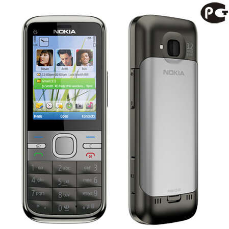 Смартфон Nokia C5-00 warm grey (C5-00)