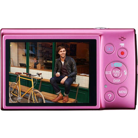 Компактная фотокамера Canon Digital Ixus 155 Pink
