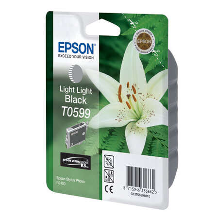 Картридж EPSON T0599 Light Light Black для Stylus Photo R2400 C13T05994010