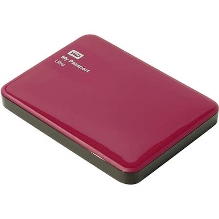 Внешний жесткий диск 2.5" 500Gb WD My Passport Ultra WDBBRL5000ABY-EEUE USB3.0 Красный 