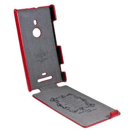 Чехол для Nokia Lumia 925 Partner Flip-case Red