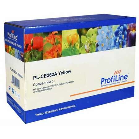 Картридж ProfiLine PL- CE262A Yellow для HP CLJ CP4025/CP4525/Enterprise CM4540 (11000стр)