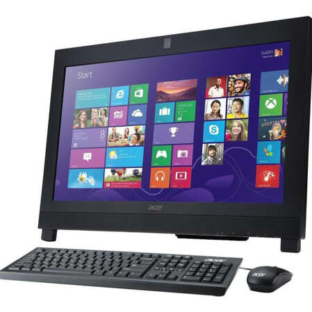 Моноблок Acer Veriton Z2640G 19.5" (1600х900) HD, NonTouch, Intel Pentium G2117u (1.8 GHz), 4GB DDR3 1600MHz (1*4GB, 2*slots), 500GB, Win7 Pro+Win8 Pro