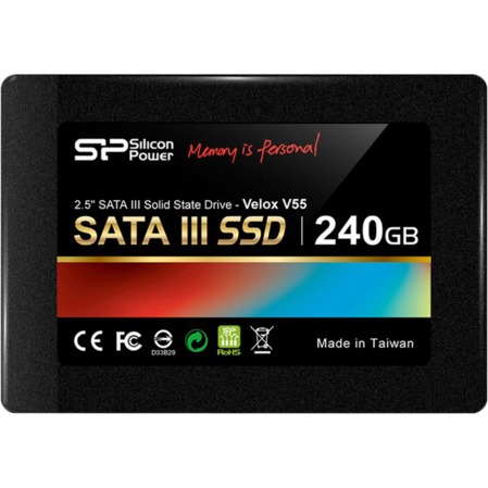 Внутренний SSD-накопитель 240Gb Silicon Power SP240GBSS3V55S25 SATA3 2.5" V55 Series