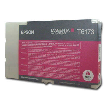 Картридж EPSON T6173 Magenta для B500/510DN C13T617300 большая емкость