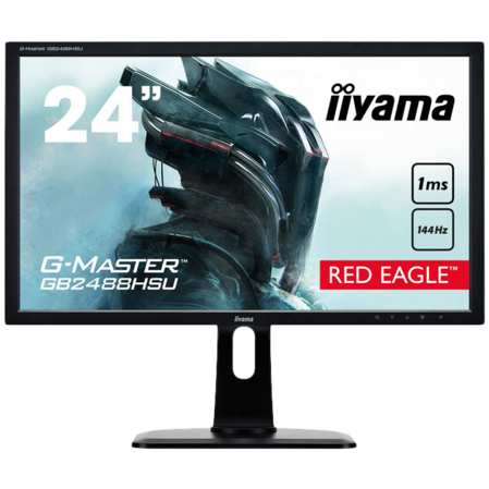Монитор 24" Iiyama G-Master GB2488HSU-B2 TN LED 1920x1080 1ms DVI HDMI DisplayPort