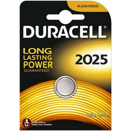 Батарейки Duracell DL2025/CR2025 display 3V Lithium B1 (1шт)