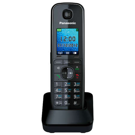 Дополнительная трубка Panasonic KX-TGA815RUB черная к телефонам серии KX-TG81xx