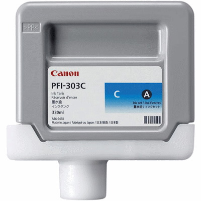 Картридж Canon PFI-303C Cyan для PF810/IPF815/IPF820/IPF825 330ml
