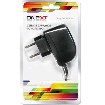 Сетевое зарядное устройство Onext miniUSB 1A черный (38015) 