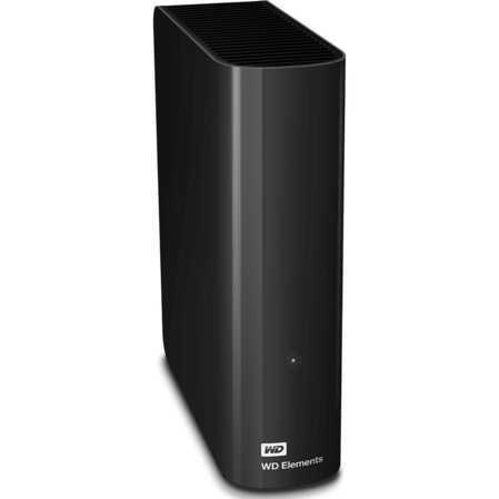 Внешний жесткий диск 3.5" 10Tb WD Elements Desktop WDBWLG0100HBK-EESN USB3.0 Черный