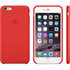 Чехол для Apple iPhone 6 Plus/ iPhone 6s Plus Leather Case Bright Red