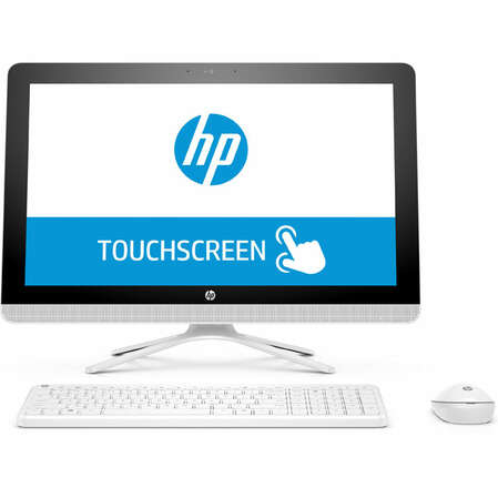 Моноблок HP 22-b374ur 2BW24EA 22" FullHD Touch Core i3 7100U/8Gb/2Tb/NV GT920MX 2Gb/DVD/Kb+m/Win10