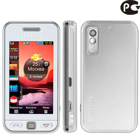 Смартфон Samsung S5230 snow white (белый)